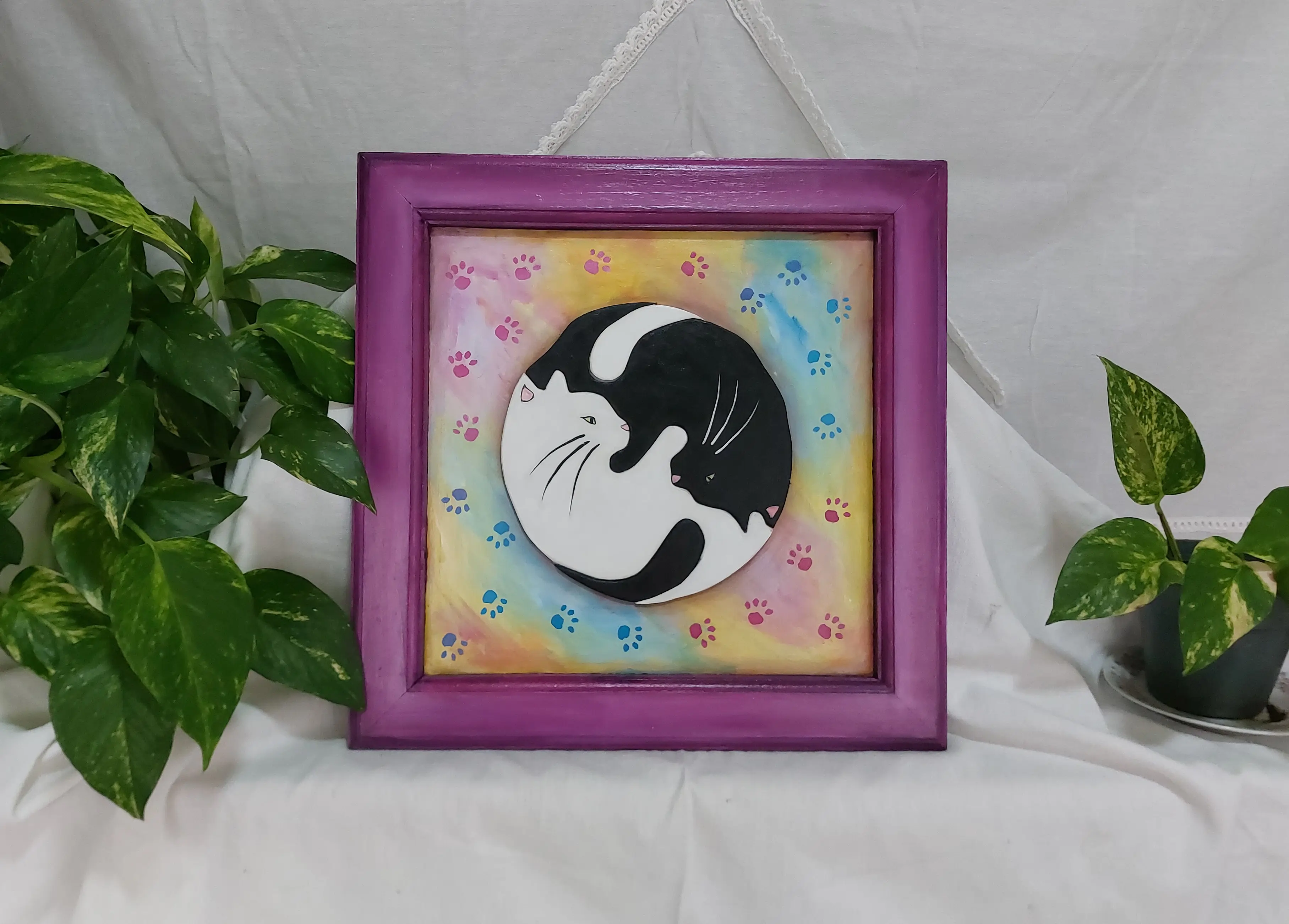 Cuadro Gatos Xinjiang