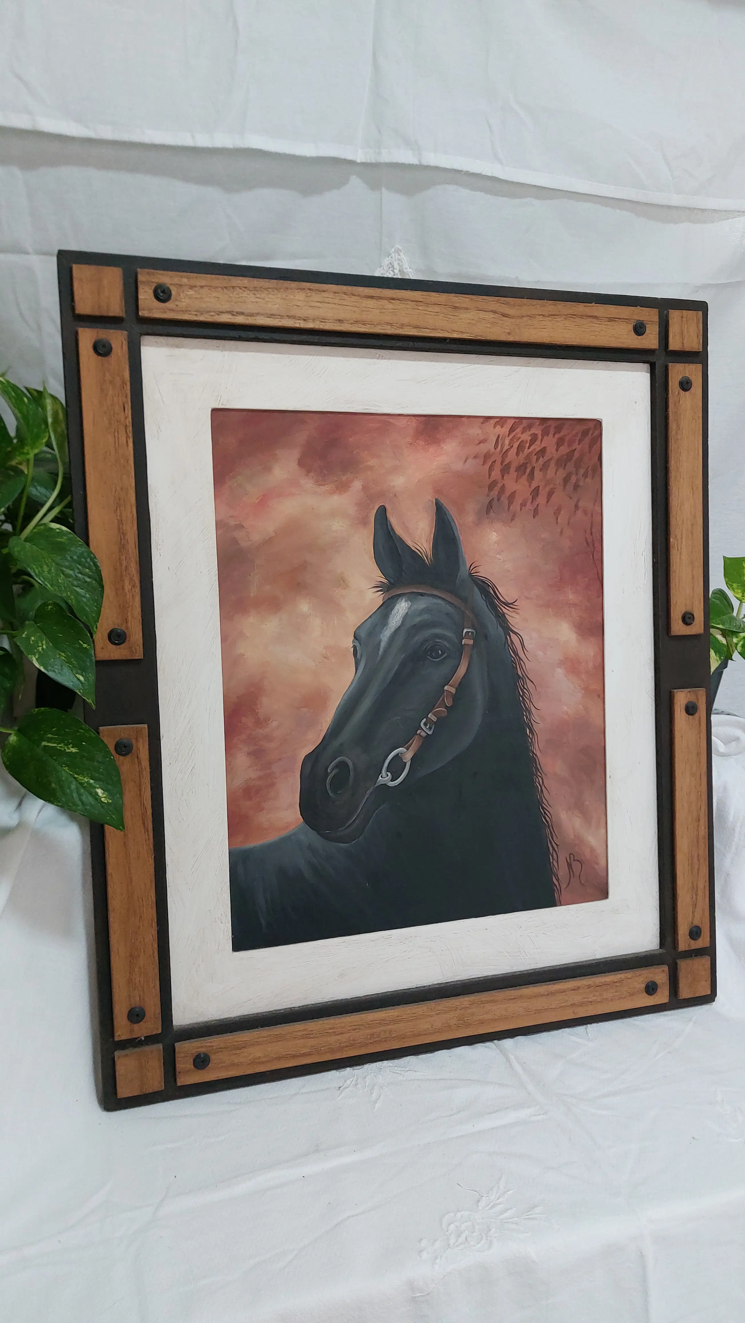 Cuadro Caballo Negro